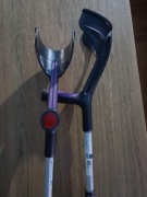 KULE INWALIDZKIE ŁOKCIOWE (2 szt.) ORTOPEDYCZNE z regulacją