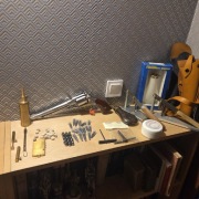 Czarnoprochowy Rewolwer Remington Target  Ubertii  inox