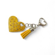 Brelok Unikati Serce z cyrkoniami