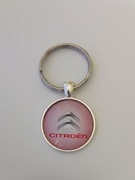 Brelok , breloczek , wypukłe szkło.. Citroen 