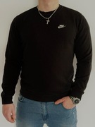 Nike czarna bluza klasyczna | logo | stan bardzo dobry