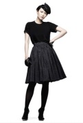 G STAR RAW correct zjawiskowa plisowana rozkloszowana spódnica midi