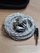 Słuchawki IEM KZ Vader Pro triple DD 4 przełączniki tuning + gratis etui!