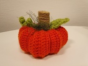 Dynia ozdobna na szydełku, rękodzieło