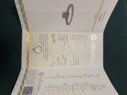 Pierścionek zaręczynowy 1.08ct(łącznie)