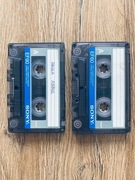 SONY EF x 2 szt - kaseta magnetofonowa x 2 szt (1 x 60 i 1 x 90 min)