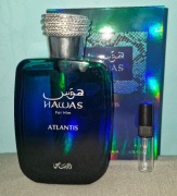 Rasasi Hawas Atlantis świeże letnie inspirowqne Pako Perfumetka 3ml