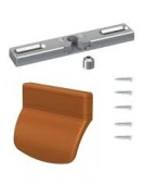 Zatrzask Balkonowy drzwi ruchomy słupek Zamek Palacza pochwyt Złoty Dąb