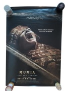 Plakat kinowy z filmu Mumia horror