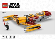 LEGO Star Wars 75364 TYLKO myśliwiec Shin Hati z 2 figurkami 75101, 75354
