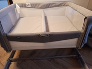 Chicco Next2Me Twins łóżeczko dostawne dla bliźniąt Magnet grey