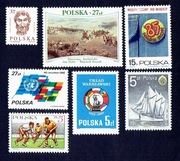 Fi 2812, 2819, 2821, 2826, 2837, 2842, 2856.  Znaczki z rocznika 1985.
