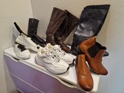 Zestaw butów buty damskie 