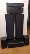 Zestaw YAMAHA amplituner RXV667 bluray BDS1065 gło