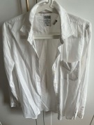 Koszula damska biała TOMMY HILFIGER Denim r. 36 S