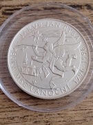 200 koron Czechy 1996,  Czeska Msza Bożonarodzeniowa, srebro, Ag