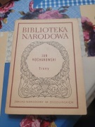 Książka Jan Kochanowski Treny