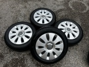 5x112 6,5j x 16” ET50 AUDI OE komplet - jak nowe opony a3 a4 205/55r16