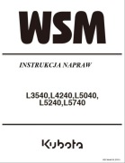 Instrukcja Napraw kubota L 3540, L 4240, L 5040 L 5240, L 5740 PL