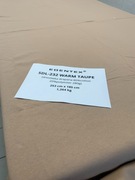 SDL-232 WARM TAUPE dresówka drapana 80%cotton 20%polyester 280g Cięty