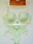 Komplet bielizny F&F 75 B biustonosz majtki stanik