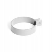 Obejma rury 90 gamrat biała