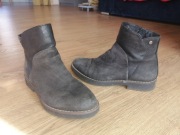 Botki Nessi nubuk roz. 37 stan bdb