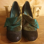 Irregular Choice SZPILKI CZÓŁENKA granatowe 38