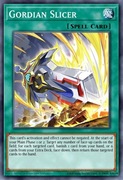 Gordian Slicer Secret Rare Yu-gi-oh (STAN WZOROWY)