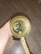 Dzwoń mosiężny zabytkowy