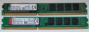 Kingston 2x4 GB DDR3 1600 MHz