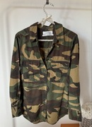 Koszula Zara premium denim collection moro S