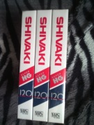 3 SZT Nowe Kasety VHS 