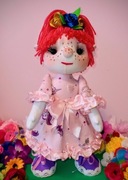 Lalka szmaciana, szyta