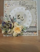 Kartka okolicznościowa ręcznie robiona