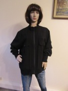 CRETON damska lekka kurtka czarna wiosenna _ nowa _ XL