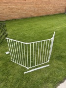 Barierka ochronna na kominek