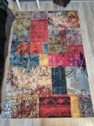 Dywan z możliwością prania, patchwork, 120x180
