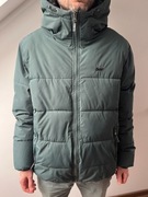 Kurtka zimowa męska Pull&Bear rozm. XL Ciepła lekka khaki na zimę jesień