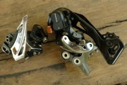 Przerzutka tylna Shimano XTR RD-M9000 GS 11s i przednia XTR 2s z manetkami