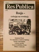 Res Publica - Rosja. Czekając na rewolucję 1991 r. UNIKAT