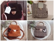 Dzień Babci Dziadka Prezent Torebki Szydelko 