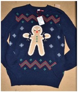 86^ eloy Świąteczny Sweter Piernik M/L nowy