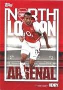 TOPPS TEAM SET ARSENAL FC 2023/2024 THIERRY HENRY NORTH LONDON 29