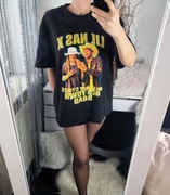 T-shirt Koszulka damska lil nas x Billy bawełna czarna L