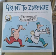Gra planszowa „Grunt to zdrowie” (ilustrowana przez Andrzeja Mleczkę)