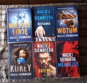 Maciej Siembieda 6 książek seria z Jakubem Kanią 