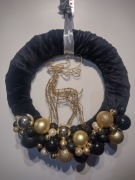 Wieniec świąteczny glamour 