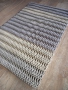 Dwustronny cieniowany dywanik/chodnik ze sznurka bawełnianego 