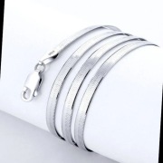 Nowy srebrny naszyjnik łańcuszek 925 długość 60 cm